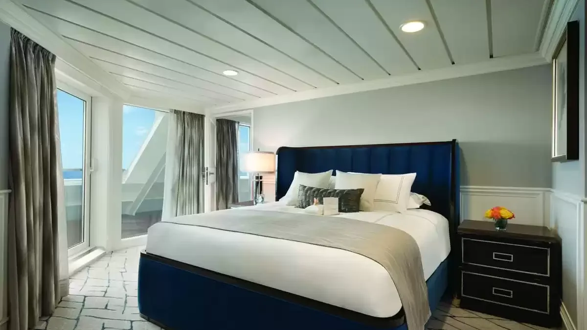 Une cabine à bord du Oceania Nautica