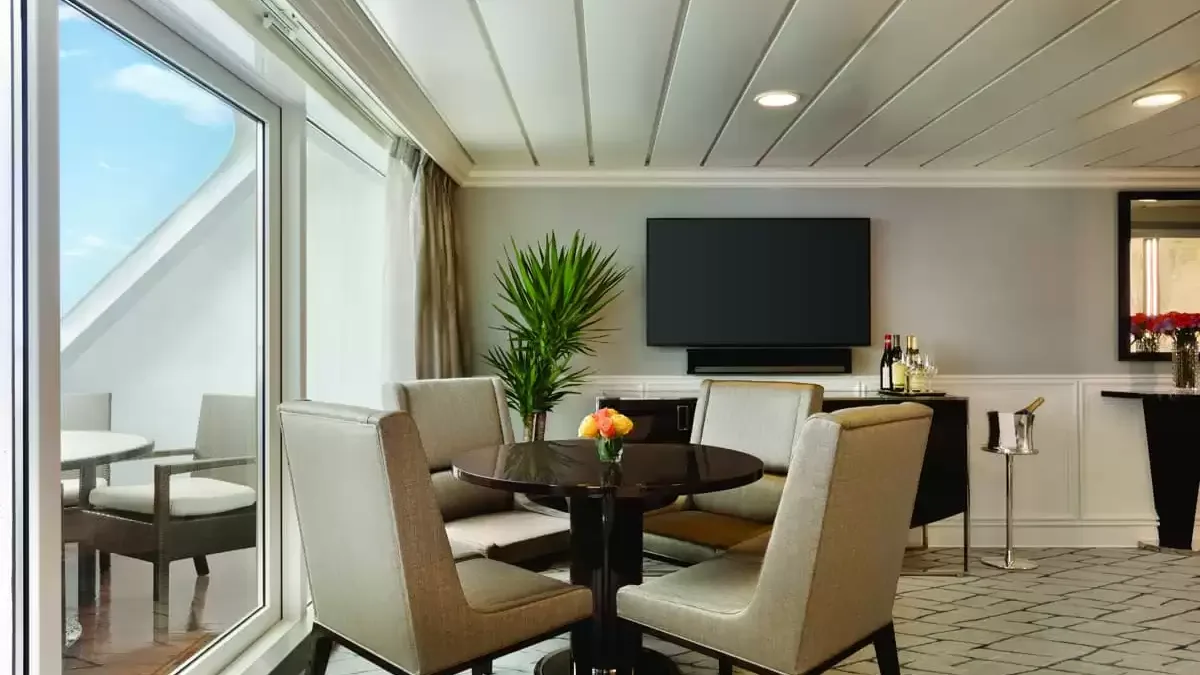 Une cabine à bord du Oceania Nautica