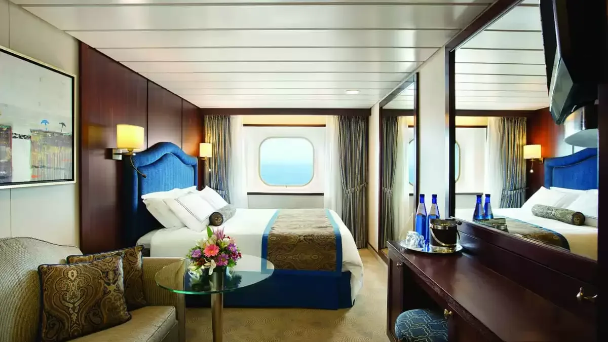 Une cabine à bord du Oceania Nautica