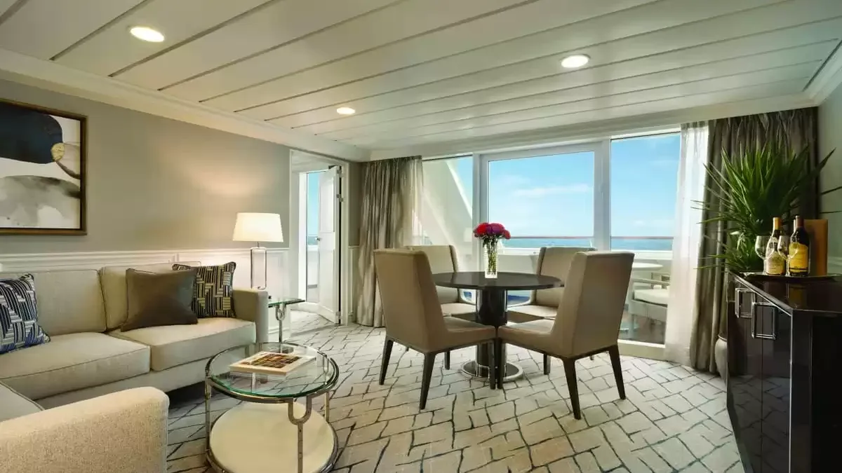 Une cabine à bord du Oceania Nautica