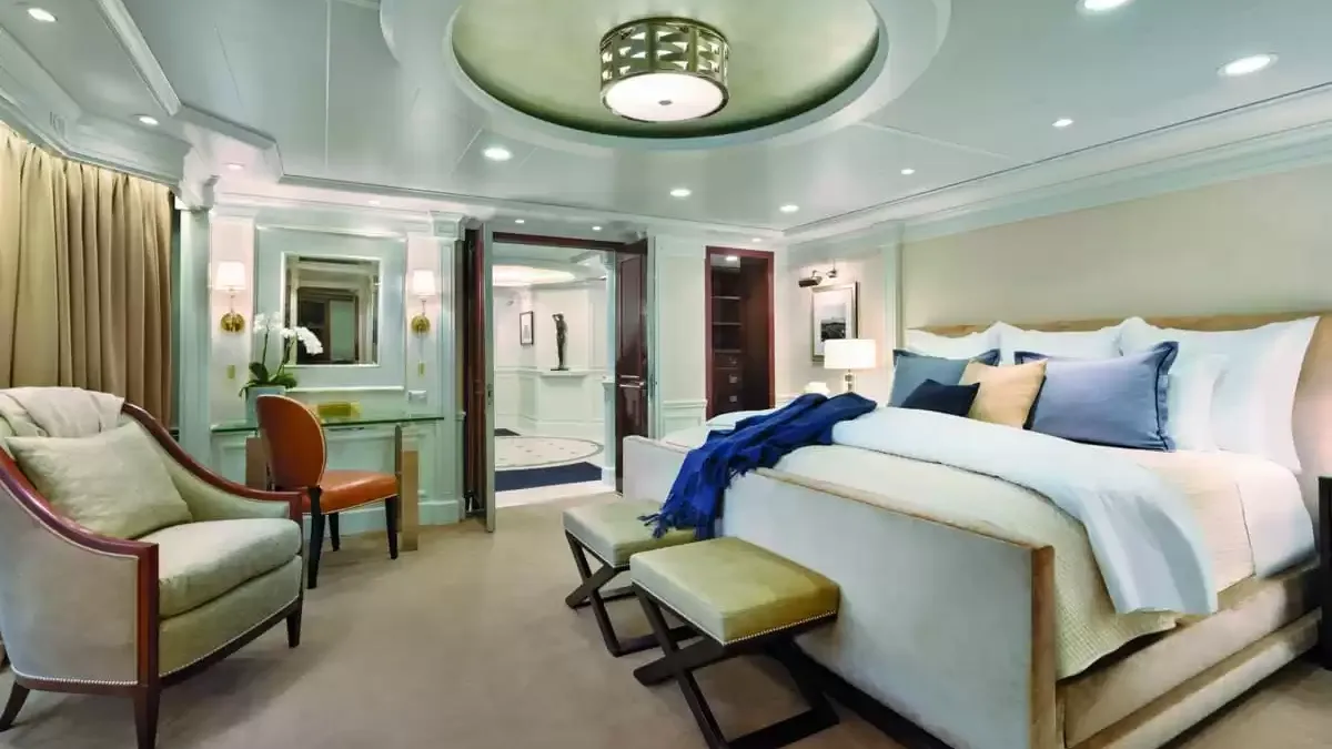 Une cabine à bord du Oceania Riviera