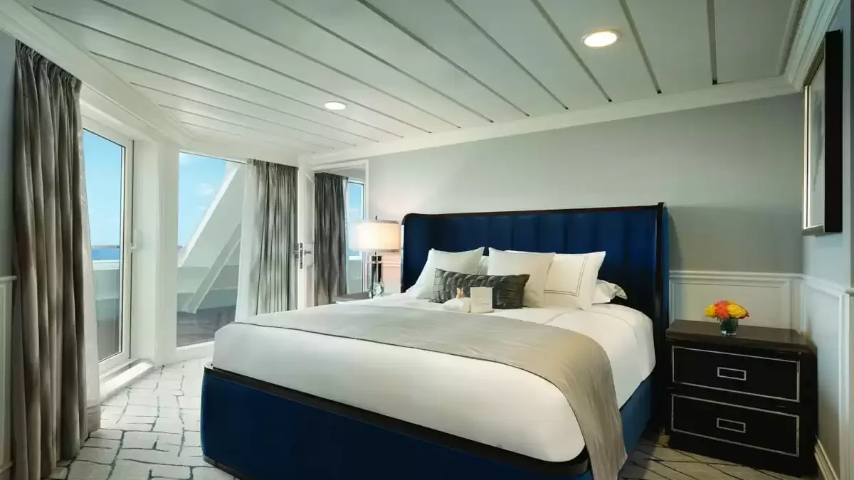 Une cabine à bord du Oceania Sirena