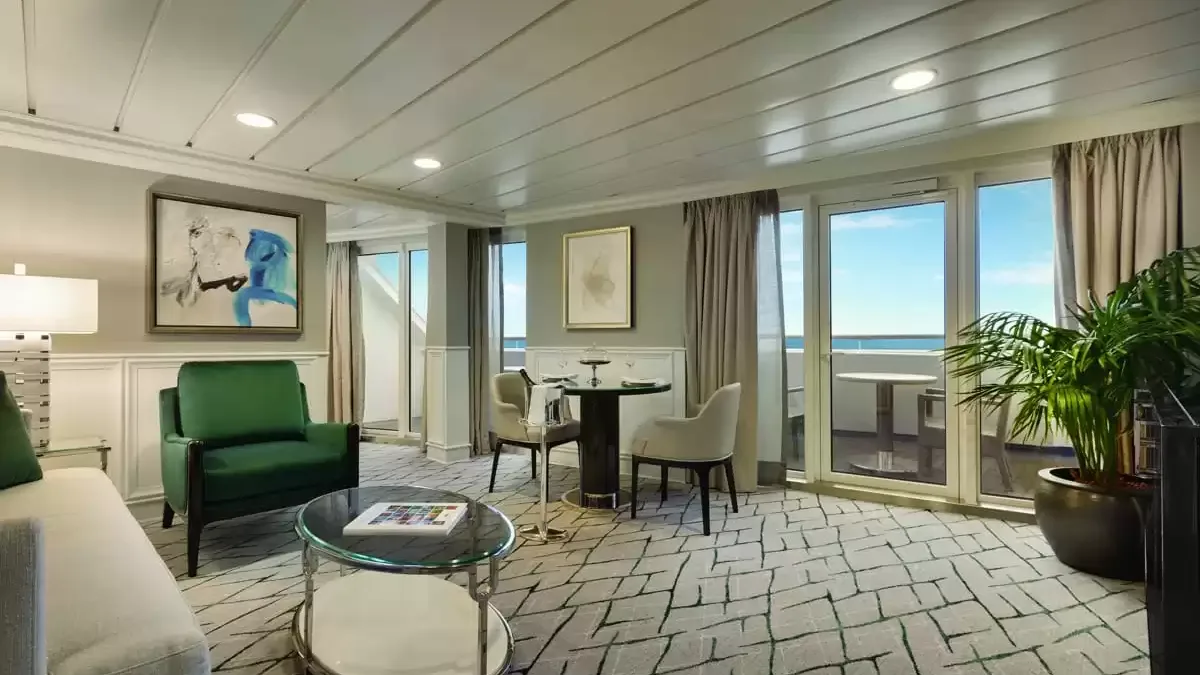 Une cabine à bord du Oceania Sirena