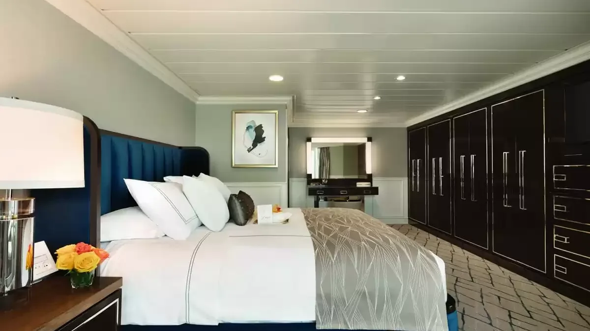 Une cabine à bord du Oceania Sirena