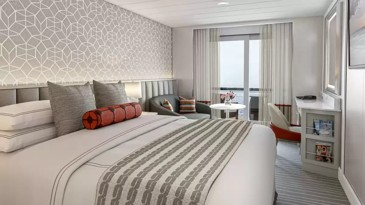 Une cabine à bord du Oceania Vista