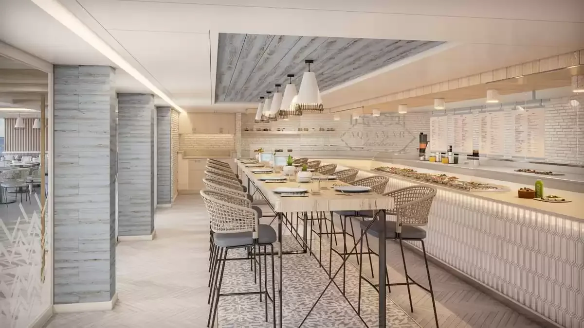 Espaces et activités à bord du Oceania Vista