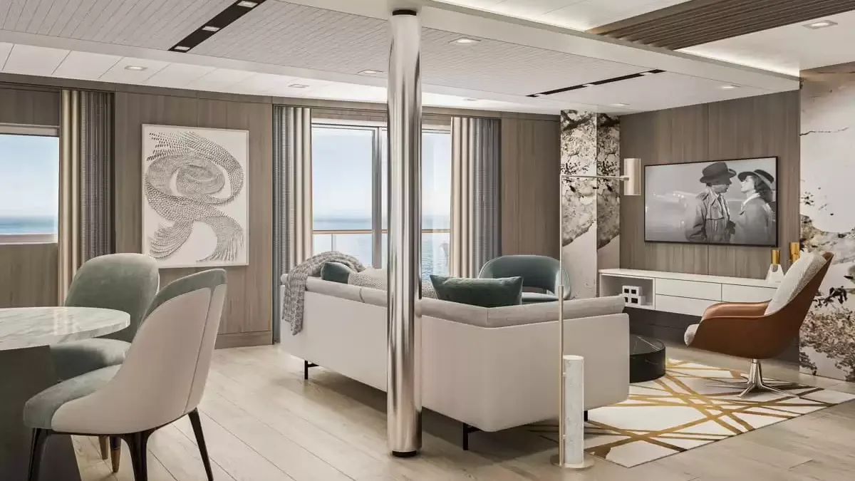 Une cabine à bord du Oceania Vista