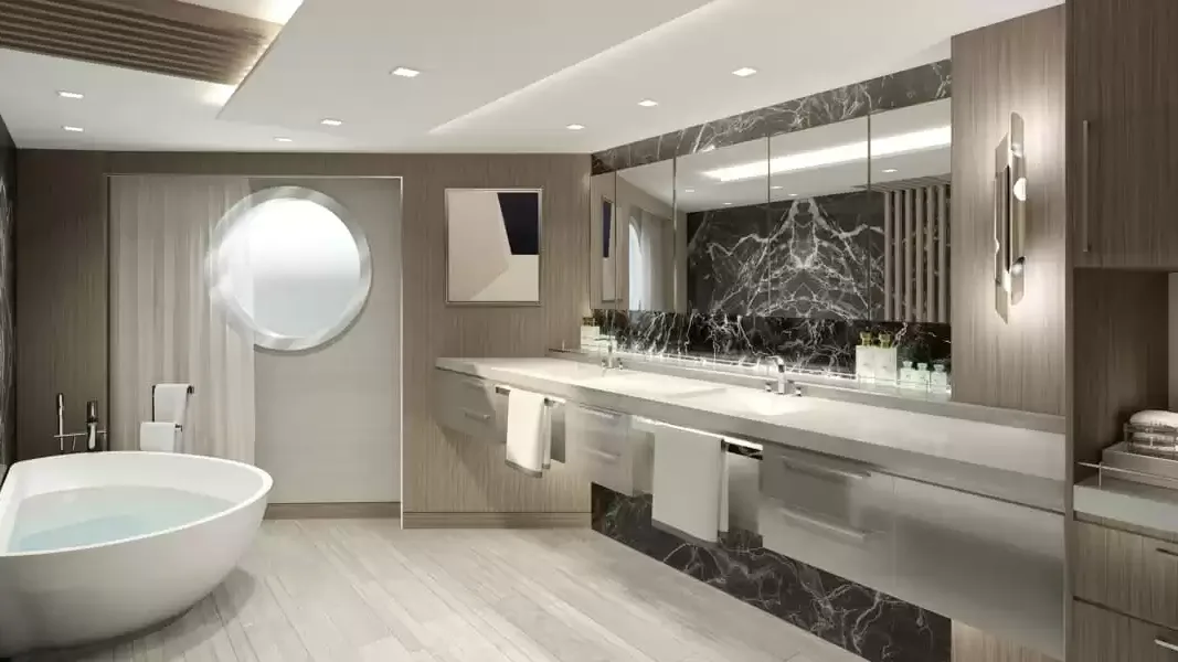 Une cabine à bord du Oceania Vista