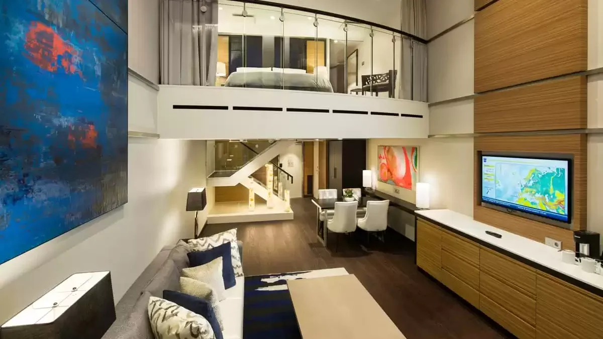 Une cabine à bord du Quantum of the Seas