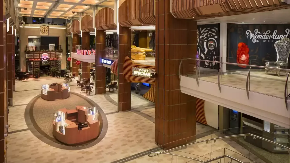 Espaces et activités à bord du Quantum of the Seas