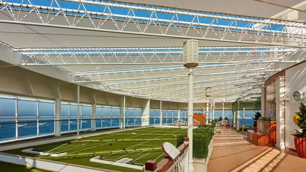 Espaces et activités à bord du Queen Elizabeth