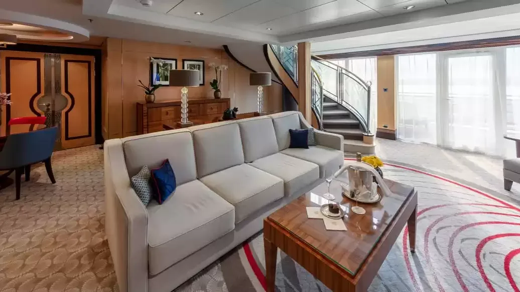 Une cabine à bord du Queen Mary 2
