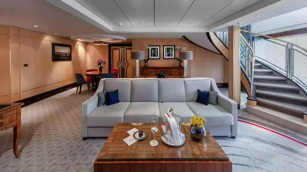 Une cabine à bord du Queen Mary 2