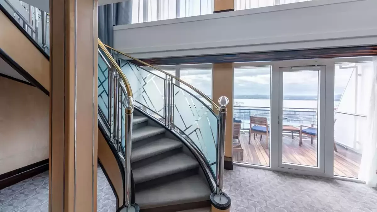 Une cabine à bord du Queen Mary 2