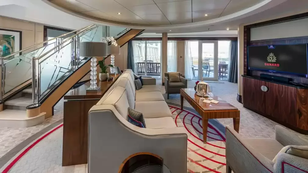 Une cabine à bord du Queen Mary 2