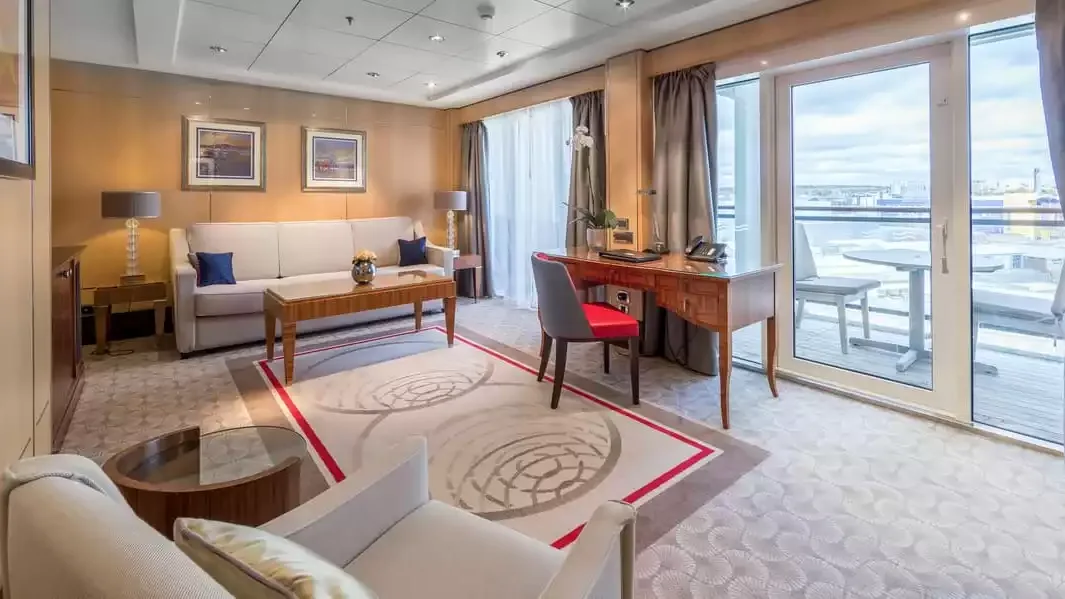 Une cabine à bord du Queen Mary 2