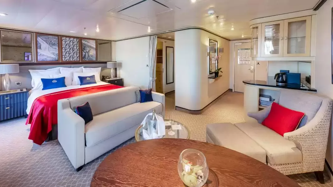 Une cabine à bord du Queen Victoria