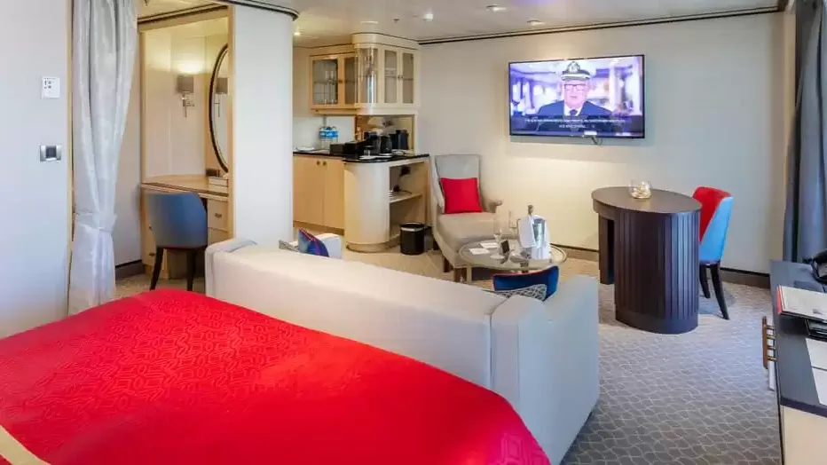 Une cabine à bord du Queen Victoria