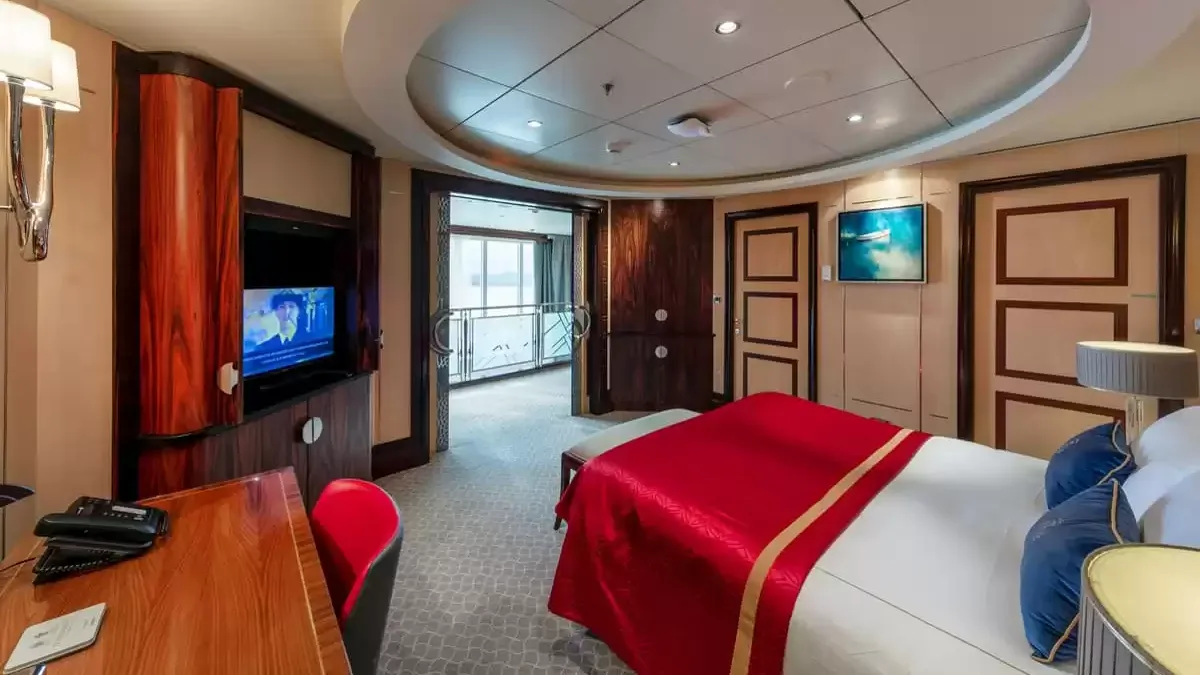 Une cabine à bord du Queen Victoria