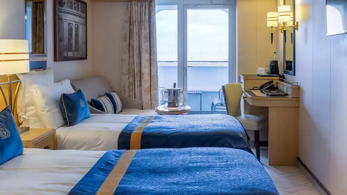 Une cabine à bord du Queen Victoria