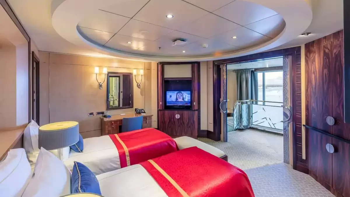 Une cabine à bord du Queen Victoria