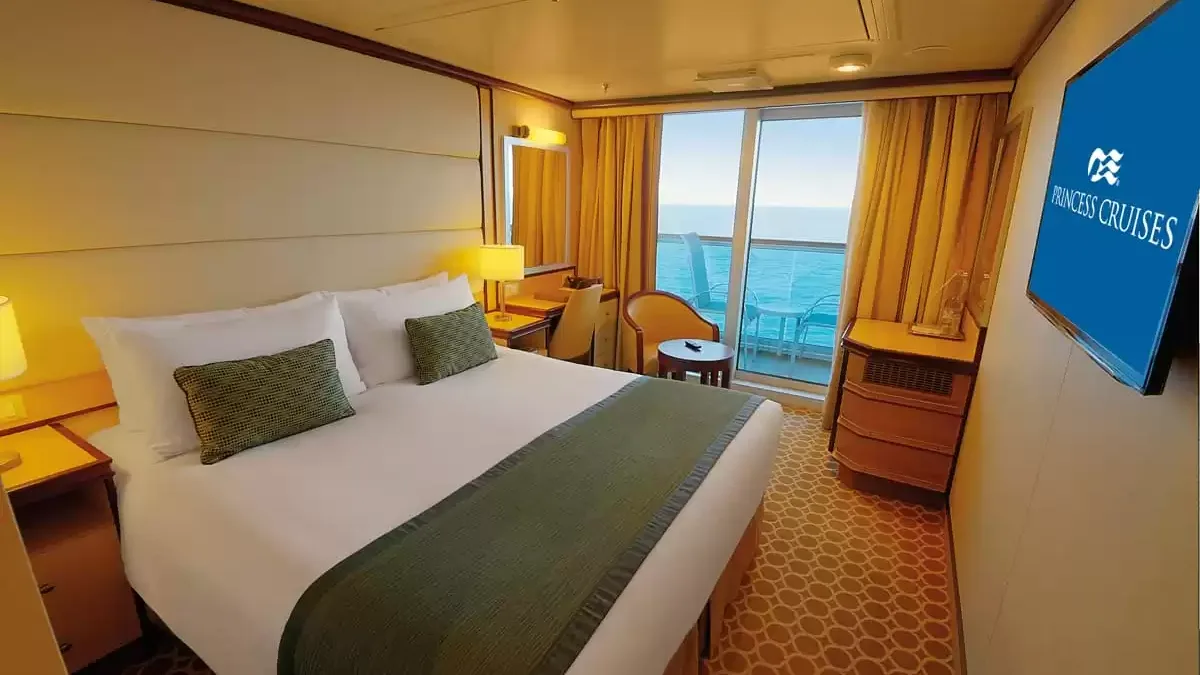 Une cabine à bord du Regal Princess