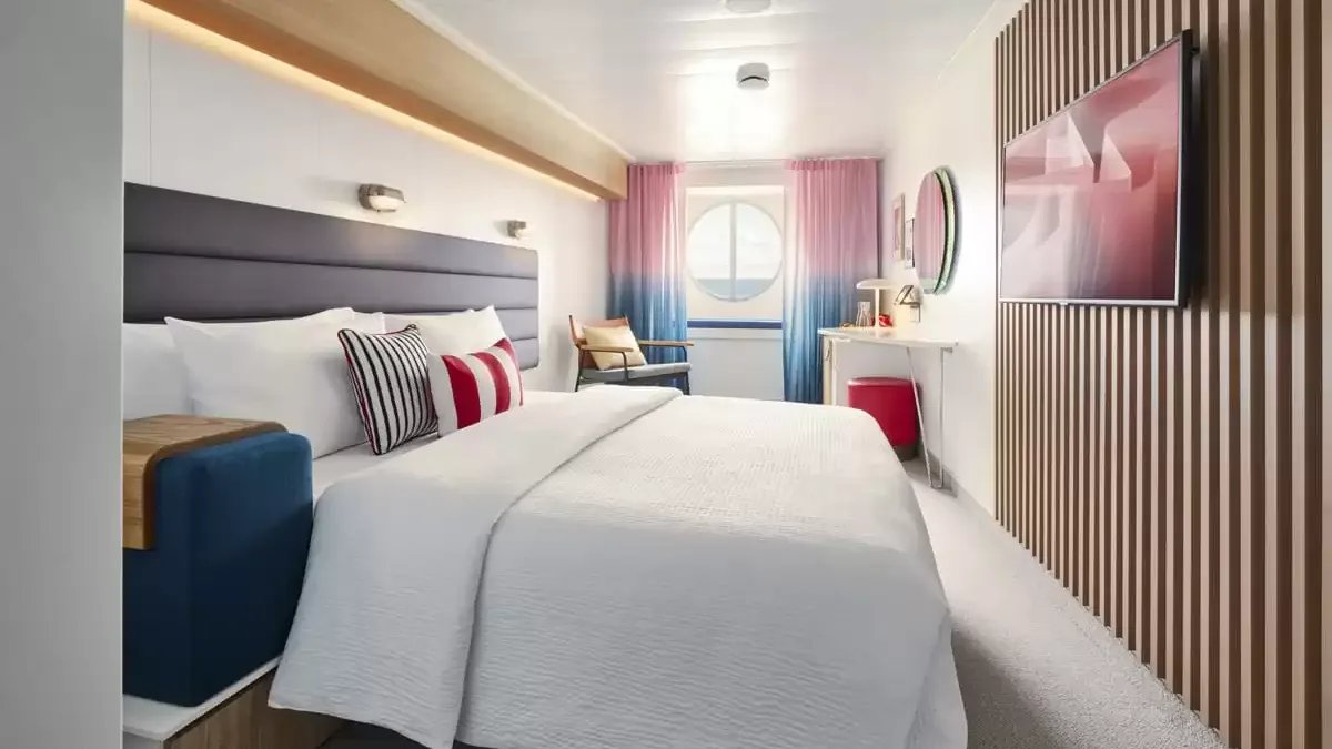 Une cabine à bord du Resilient Lady