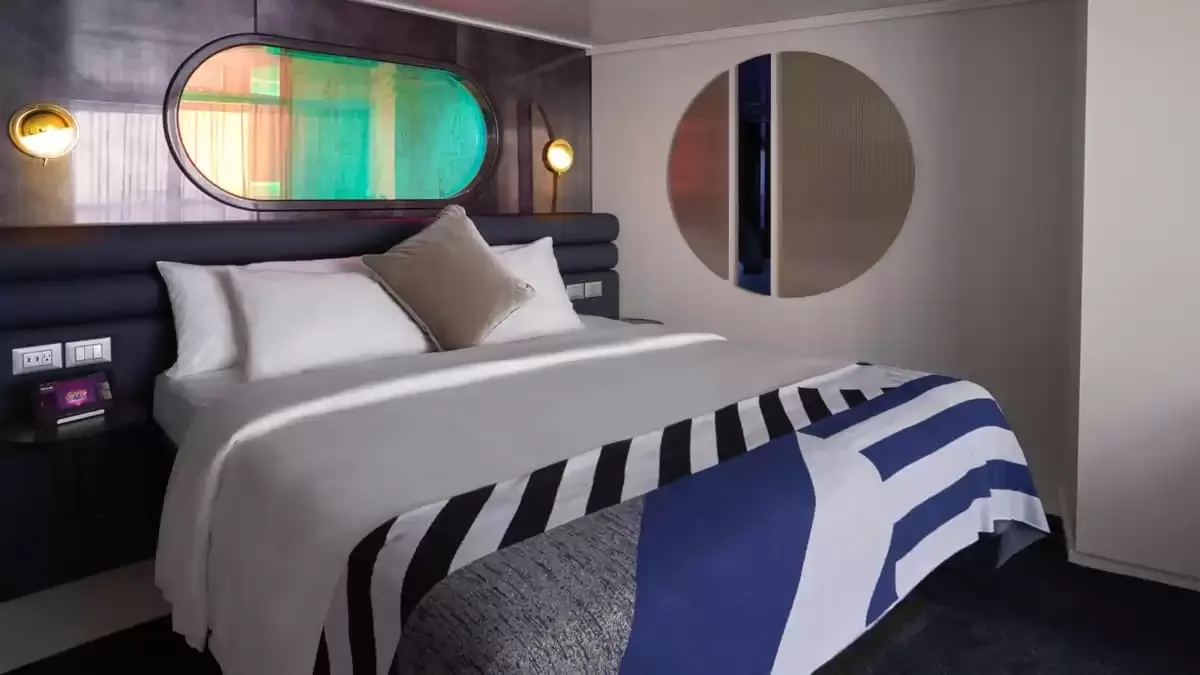 Une cabine à bord du Resilient Lady