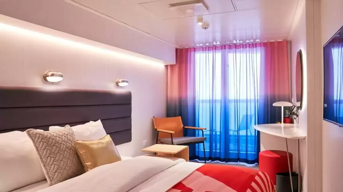 Une cabine à bord du Resilient Lady