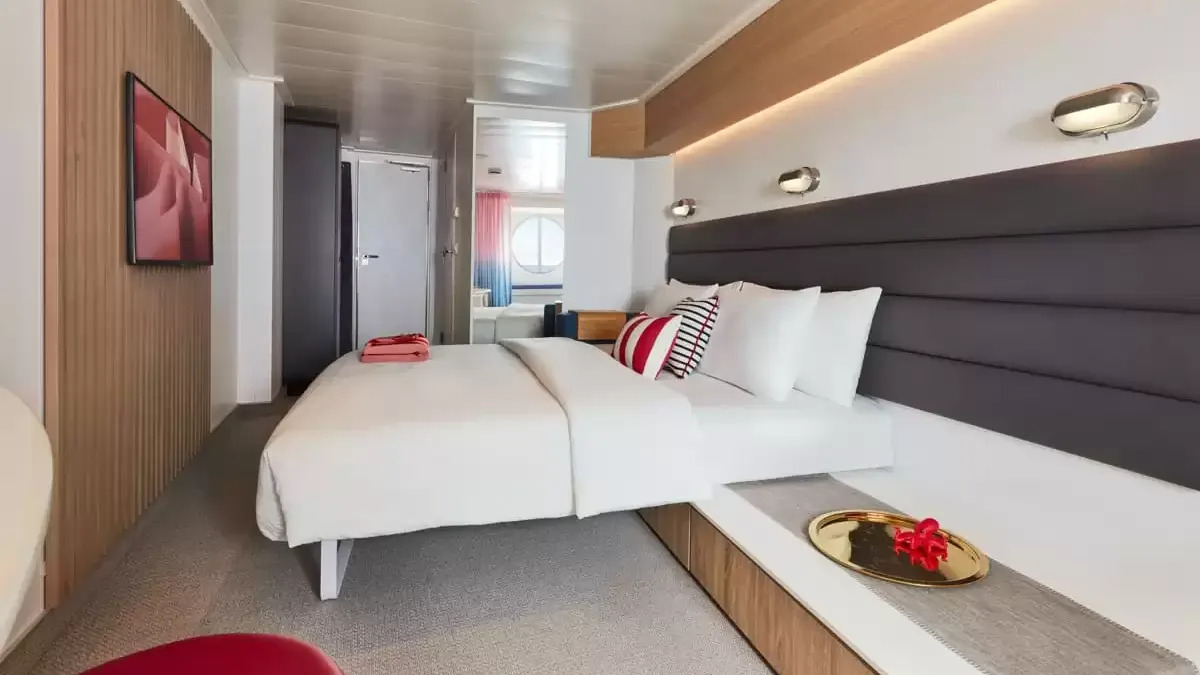 Une cabine à bord du Resilient Lady