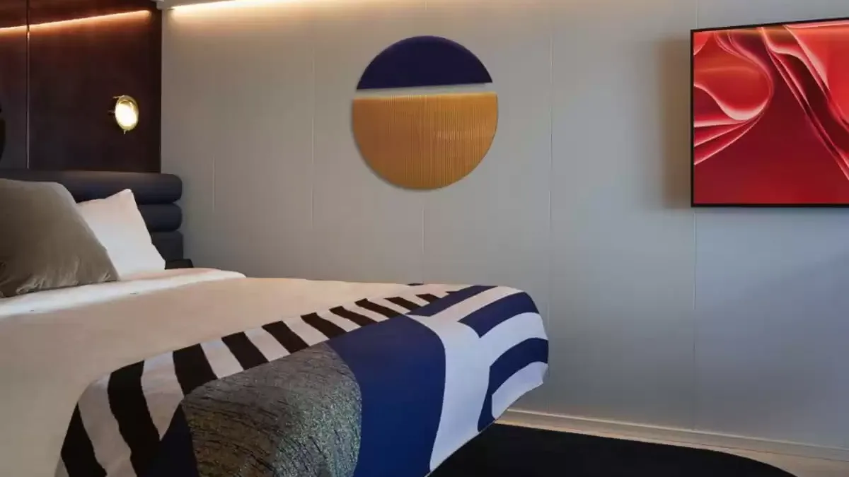 Une cabine à bord du Resilient Lady