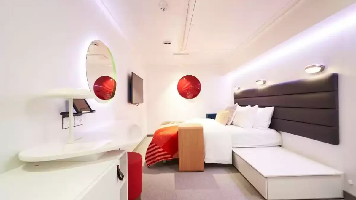 Une cabine à bord du Resilient Lady