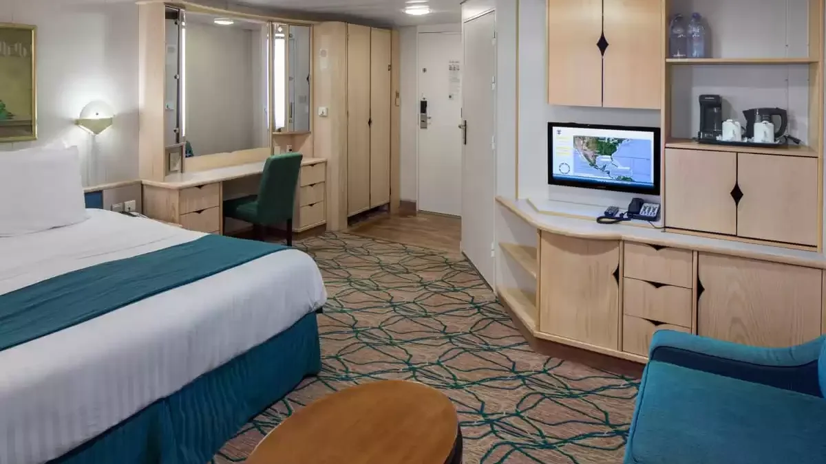 Une cabine à bord du Rhapsody of the Seas
