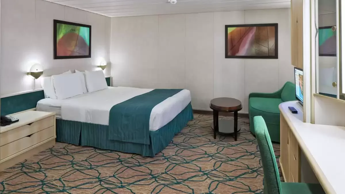 Une cabine à bord du Rhapsody of the Seas