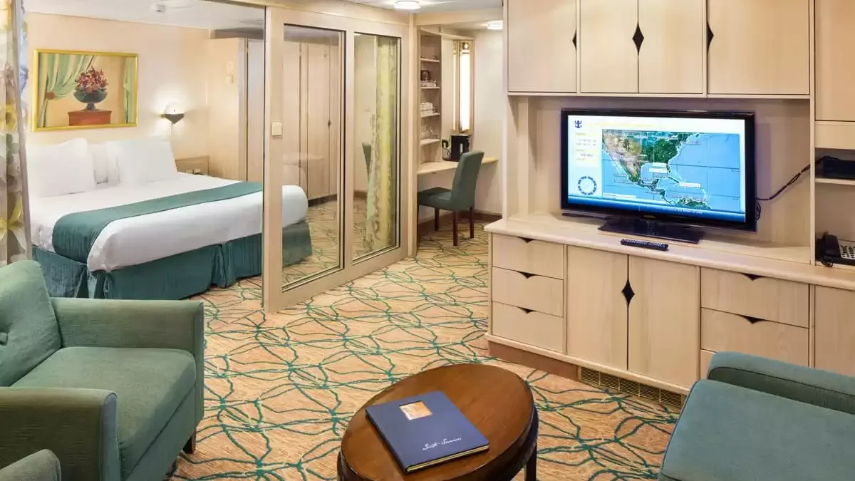 Une cabine à bord du Rhapsody of the Seas
