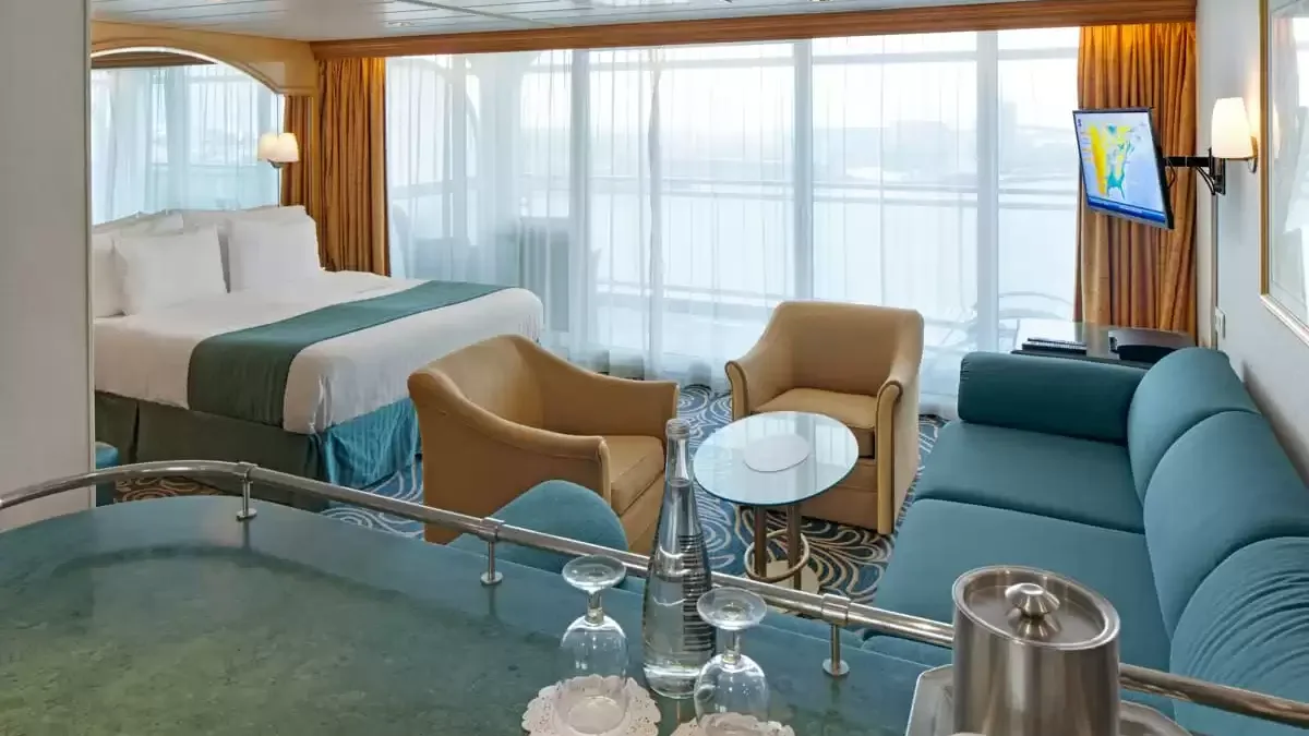 Une cabine à bord du Rhapsody of the Seas