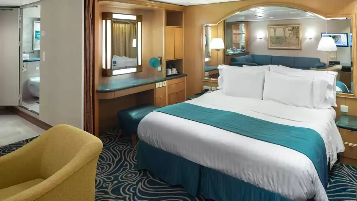 Une cabine à bord du Rhapsody of the Seas