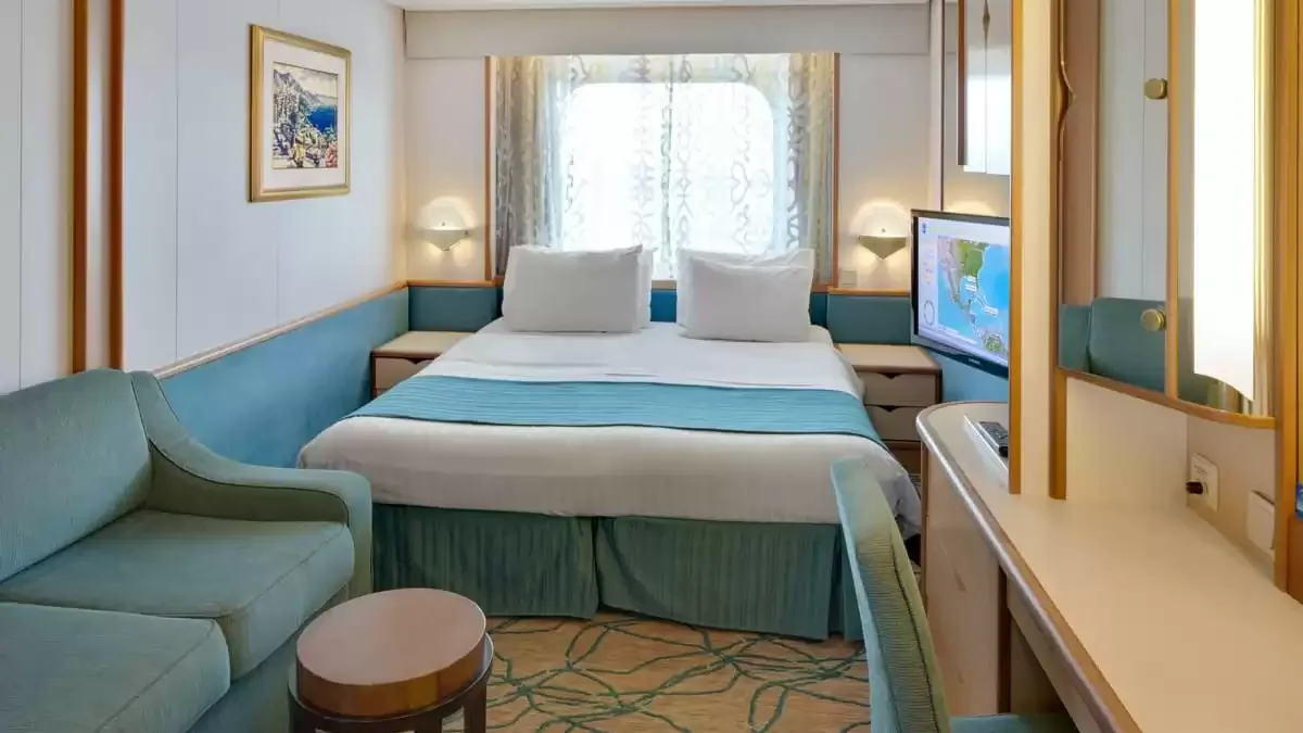 Une cabine à bord du Rhapsody of the Seas
