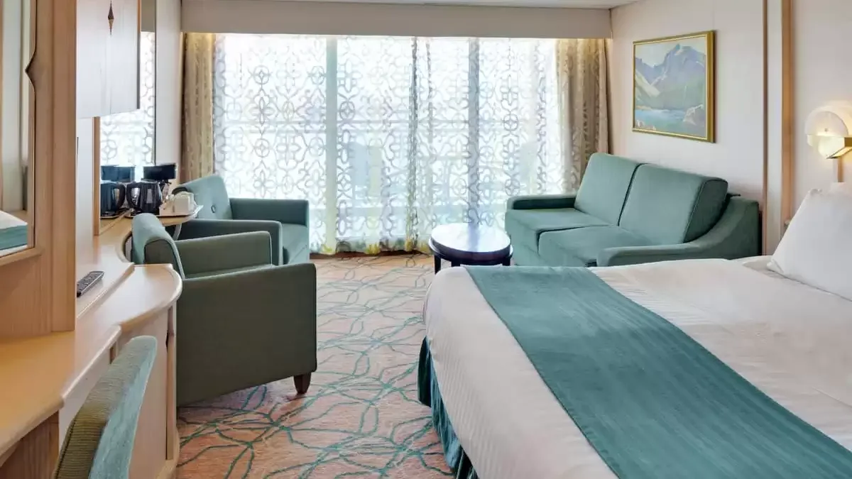 Une cabine à bord du Rhapsody of the Seas