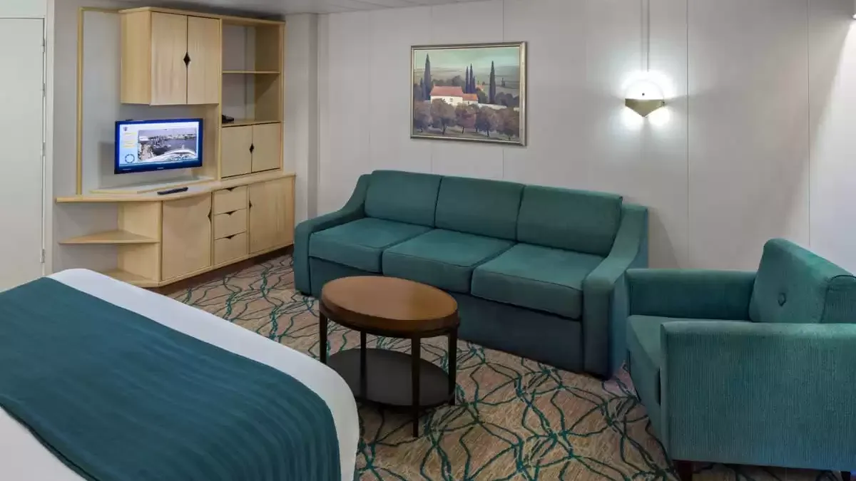 Une cabine à bord du Rhapsody of the Seas