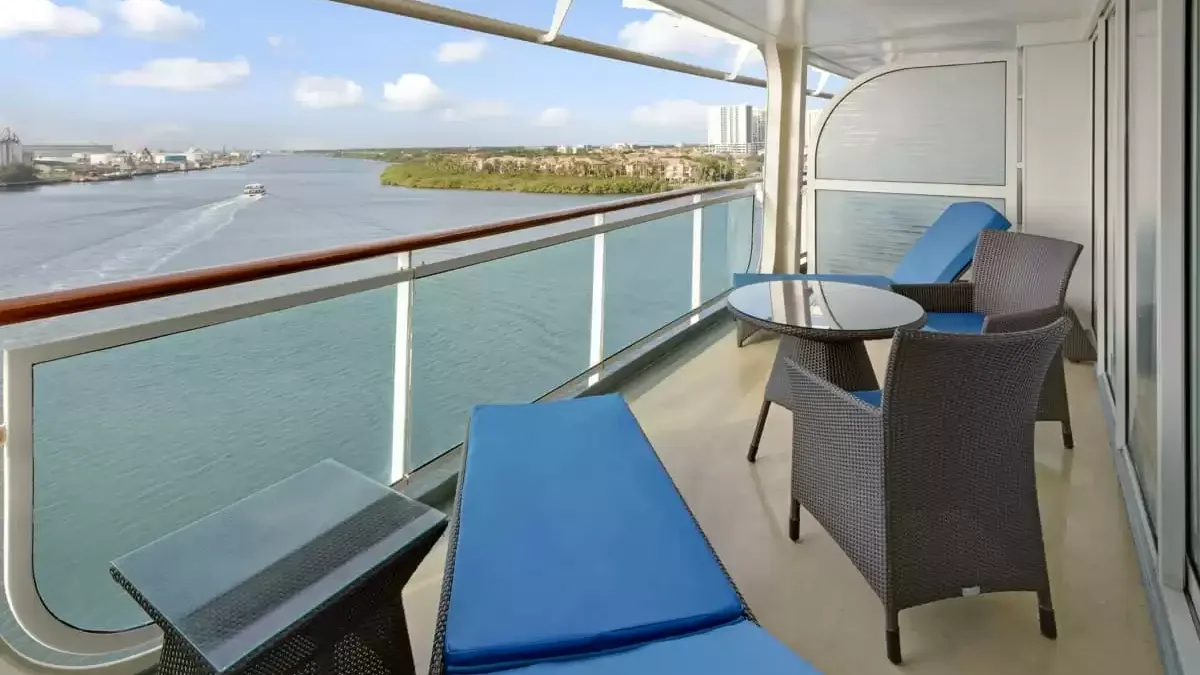 Une cabine à bord du Rhapsody of the Seas