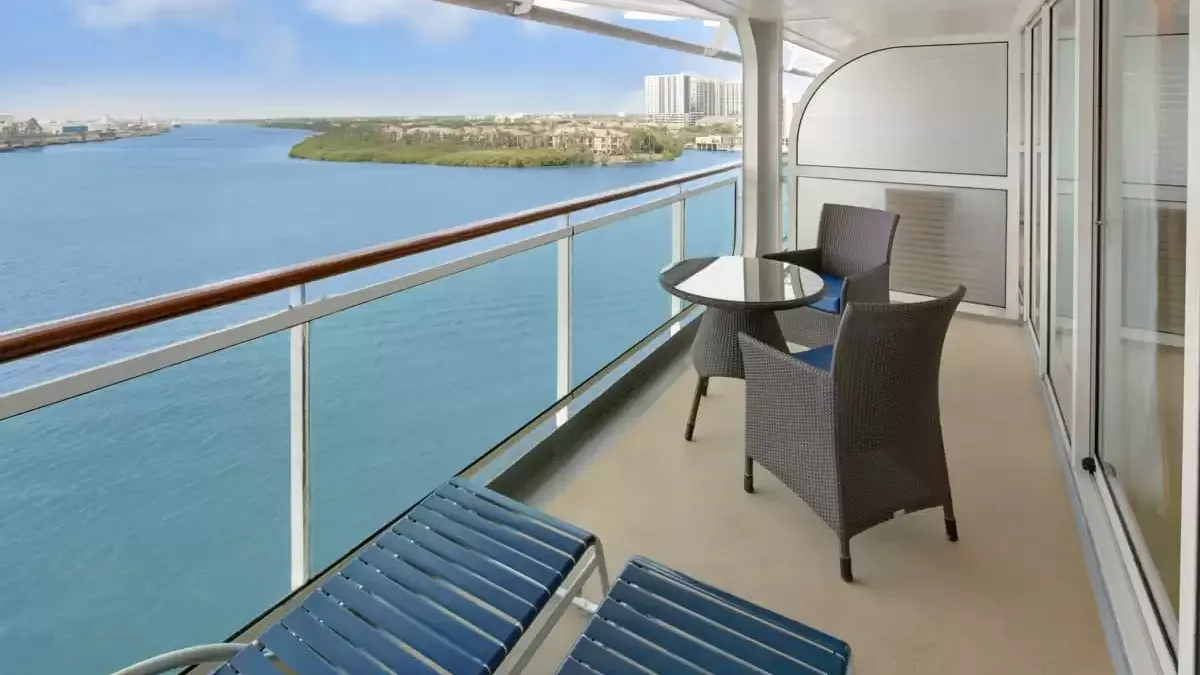Une cabine à bord du Rhapsody of the Seas
