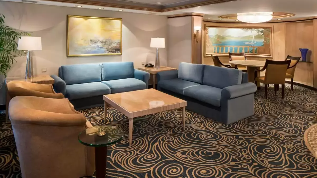 Une cabine à bord du Rhapsody of the Seas