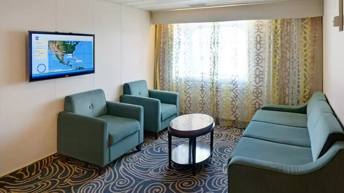 Une cabine à bord du Rhapsody of the Seas