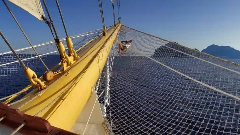 Espaces et activités à bord du Royal Clipper