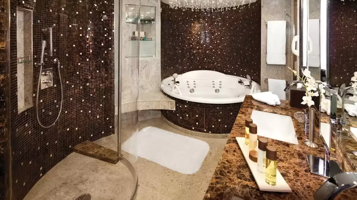 Une cabine à bord du Seabourn Quest
