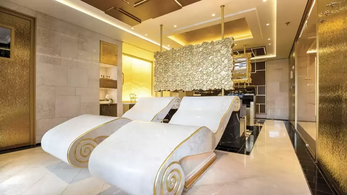 Une cabine à bord du Seven Seas Explorer