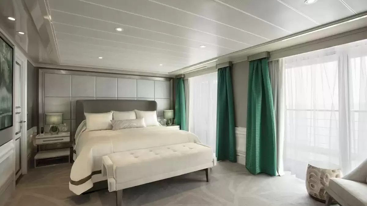 Une cabine à bord du Seven Seas Explorer
