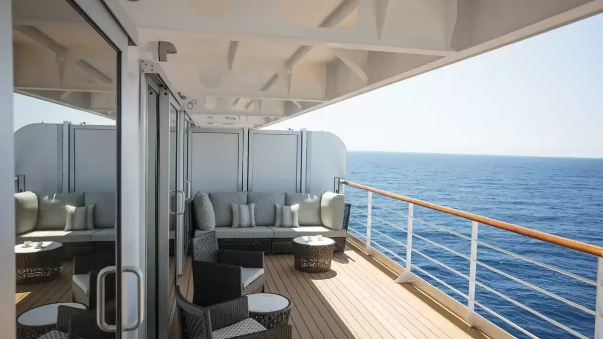 Une cabine à bord du Seven Seas Explorer