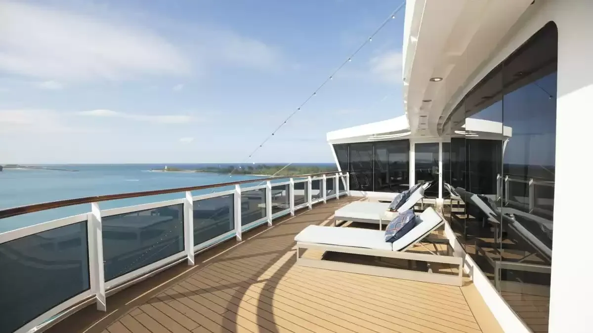 Une cabine à bord du Seven Seas Explorer